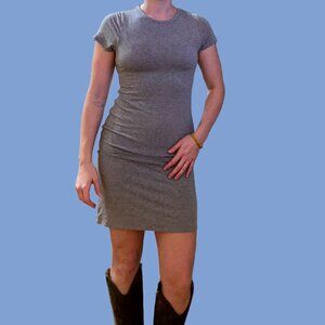 Wilfred Free - Grey - Double Lined T-Shirt Dress - Sz L